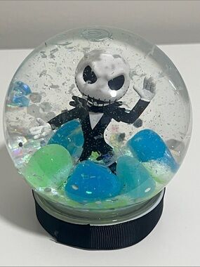 Glow in the Dark Jack Skelington Snow Globe